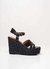 Espadrilles noir WHAT FOR pour femme seconde vue