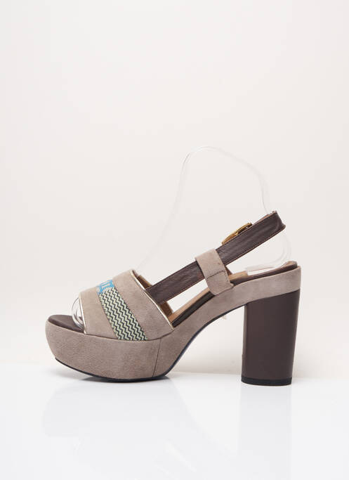 Sandales/Nu pieds gris CATHERINE PARRA pour femme