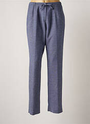 Pantalon droit bleu JEAN DELFIN pour femme seconde vue