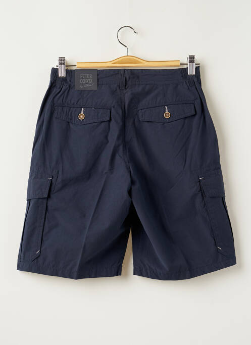 Bermuda bleu PETER COFOX pour homme