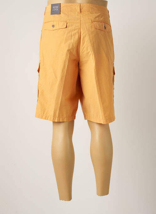 Bermuda orange PETER COFOX pour homme