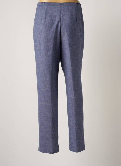 Pantalon droit bleu JEAN DELFIN pour femme