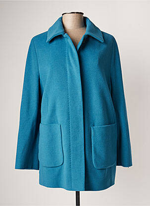 Manteau long bleu BASLER pour femme