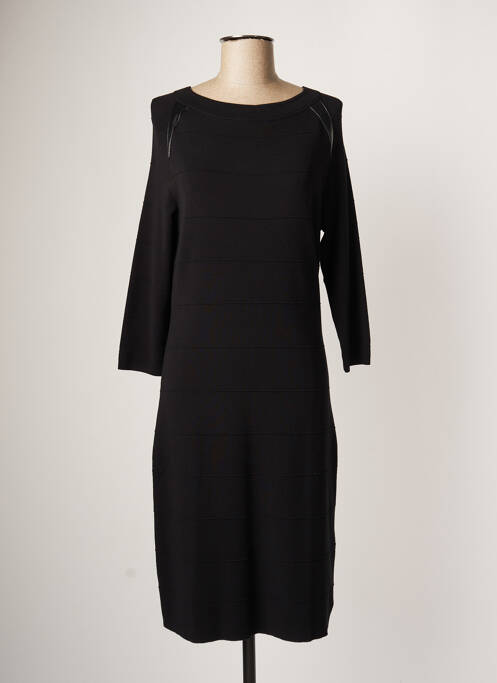 Robe mi-longue noir BASLER pour femme