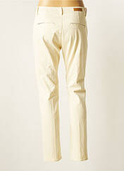 Pantalon droit beige HAPPY pour femme seconde vue