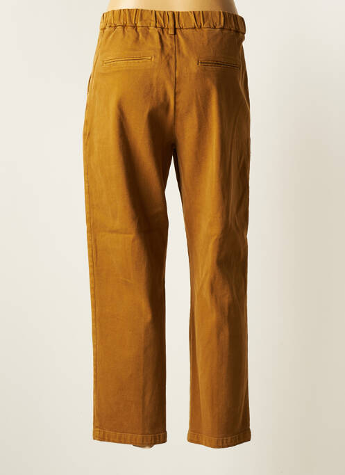 Pantalon droit marron HAPPY pour femme