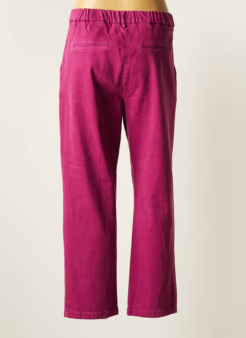 Pantalon droit violet HAPPY femme
