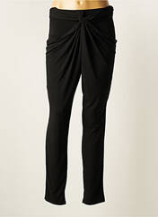 Pantalon slim noir COTTONADE pour femme seconde vue