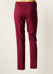 Pantalon slim rouge FARUK pour femme seconde vue