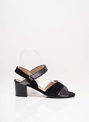 Sandales/nu pieds type de semelle amortissante talon de 4 à 6cm noir SWEET femme