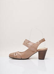 Sandales/Nu pieds beige LIBRE COMME L'AIR pour femme seconde vue