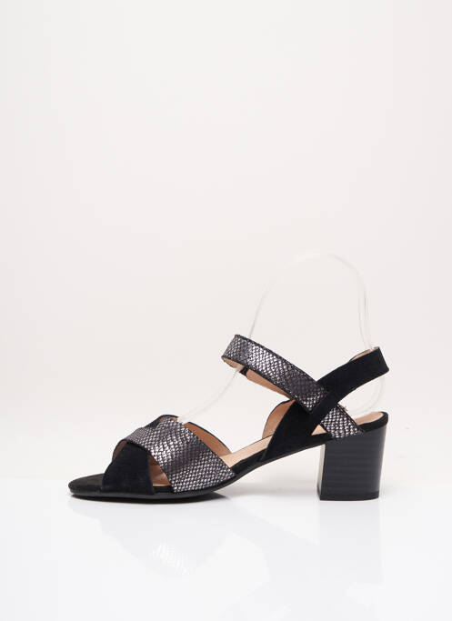 Sandales/Nu pieds noir SWEET pour femme