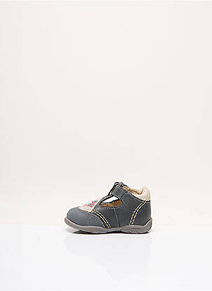 Sandales/nu pieds empiècements bout rond gris GBB garçon