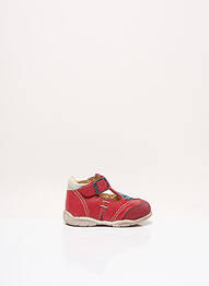 Sandales/nu pieds empiècements bout rond rouge GBB garcon