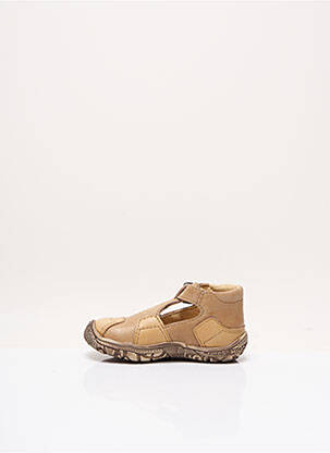 Sandales/nu pieds empiècements bout rond beige GBB garçon