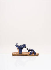 Sandales/Nu pieds bleu NOËL pour fille seconde vue