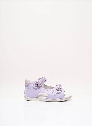 Sandales/Nu pieds violet NOËL pour fille