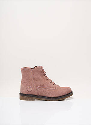 Bottines/Boots rose ASTER pour fille