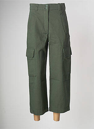 Pantalon 7/8 vert WEEKEND MAXMARA pour femme