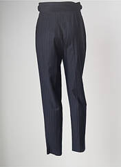 Pantalon droit bleu MAXMARA pour femme seconde vue