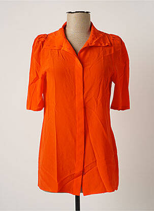 Chemisier manches courtes manches courtes orange SPORTMAX femme
