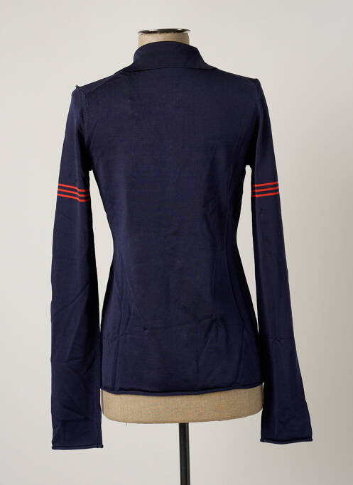 Gilet manches longues bleu SPORTMAX pour femme