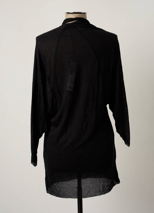 Tunique manches longues noir PIER ANTONIO GASPARI pour femme