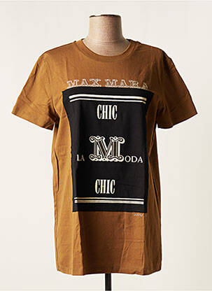 T-shirt marron MAXMARA pour femme