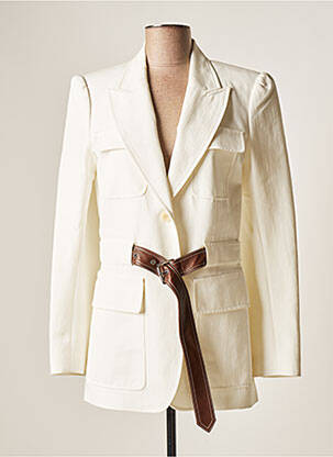 Blazer poches blanc BARBARA BUI femme