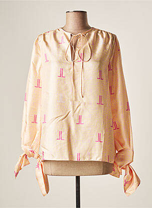Blouse manches longues manches longues rose LANVIN femme