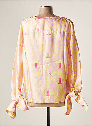 Blouse manches longues manches longues rose LANVIN femme
