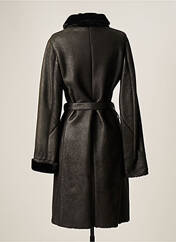 Manteau long noir SINCLAIR pour femme seconde vue