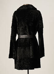Manteau long noir VENTCOUVERT pour femme seconde vue