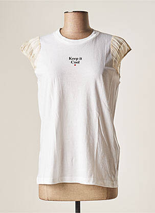 T-shirt blanc DSQUARED2 pour femme