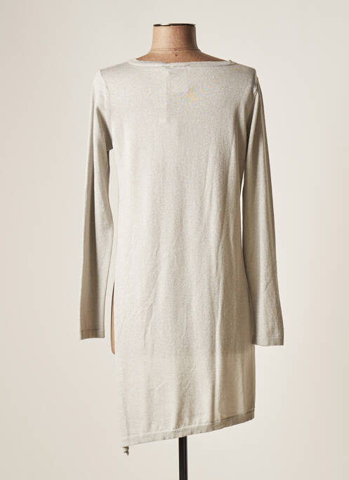 Pull tunique gris GRAN SASSO pour femme