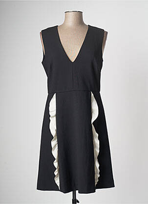 Robe mi-longue sans manche sans manche noir RED VALENTINO femme