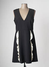 Robe mi-longue sans manche sans manche noir RED VALENTINO femme
