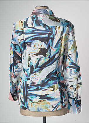 Chemisier coupe cintrée manches longues bleu PAUL SMITH femme