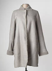 Manteau long gris SYLVIE SCHIMMEL pour femme seconde vue