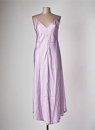 Robe longue violet HANAMI D'OR pour femme
