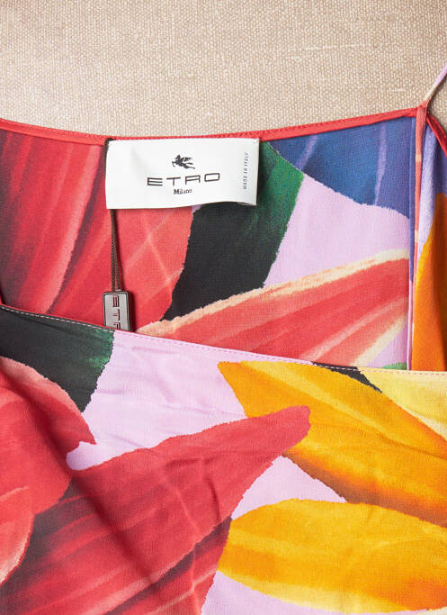 Robe longue jaune ETRO  femme