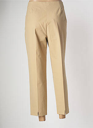 Pantalon 7/8 stretch taille normale beige PIAZZA SEMPIONE femme