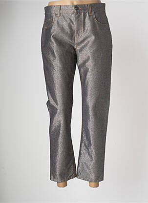 Jeans coupe droite sélection denim taille normale gris MISSONI femme