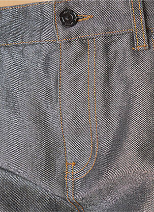 Jeans coupe droite sélection denim taille normale gris MISSONI femme