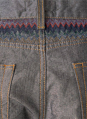 Jeans coupe droite sélection denim taille normale gris MISSONI femme