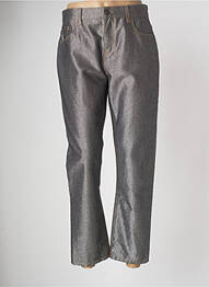 Jeans coupe droite sélection denim taille normale gris MISSONI femme
