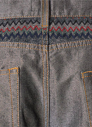 Jeans coupe droite sélection denim taille normale gris MISSONI femme