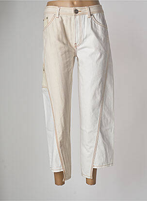 Jeans coupe large taille normale taille normale beige LANVIN femme