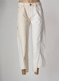Jeans coupe large sélection denim taille normale beige LANVIN femme