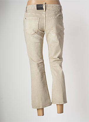 Jeans bootcut sélection denim taille basse beige DSQUARED2 femme